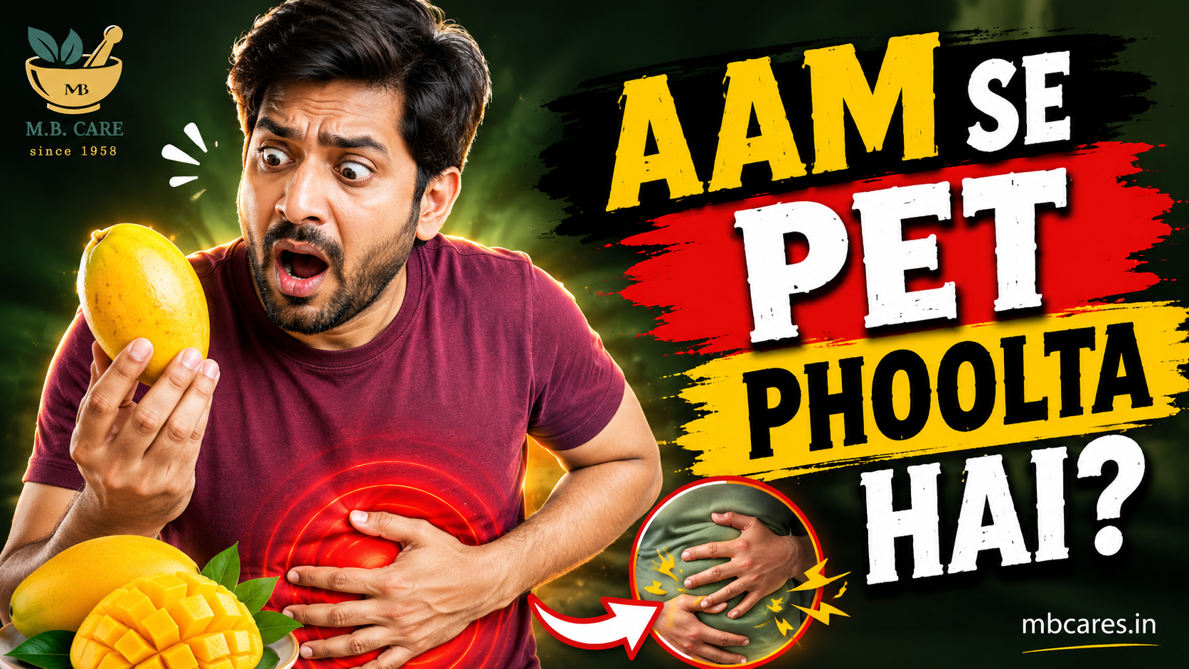 Why Mangoes Cause Bloating If Eaten Wrong? Aam Khane Ki 7 Galtiyan Jo Pet Phula Sakti Hain