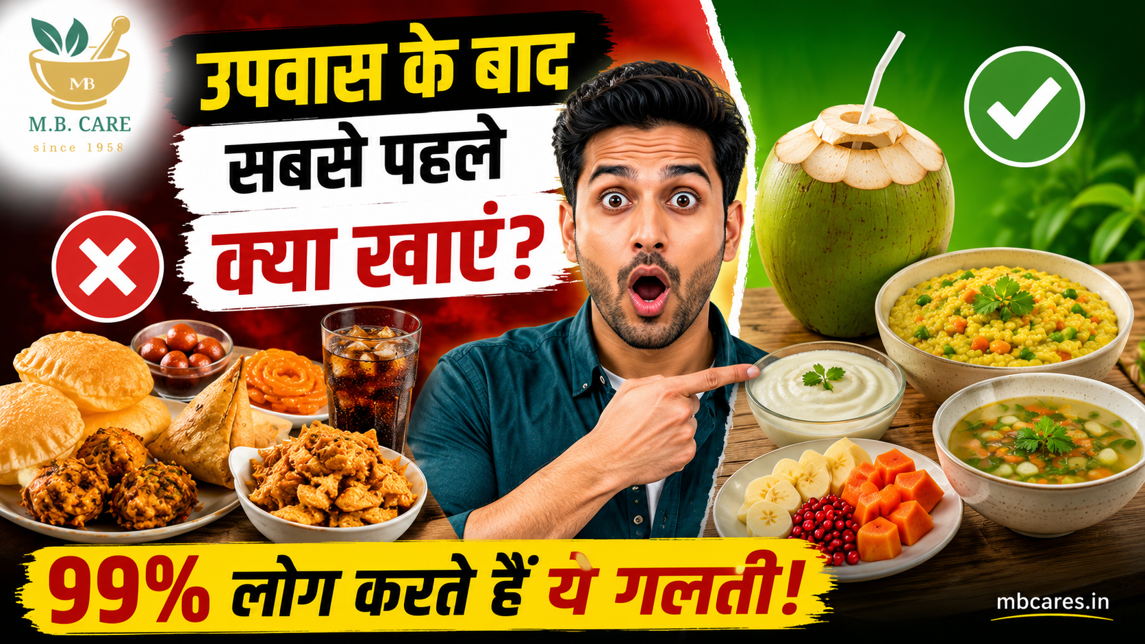 Fasting Ke Baad Kya Khaye? उपवास के बाद खाने की 7 सबसे अच्छी चीज़ें | MB Care