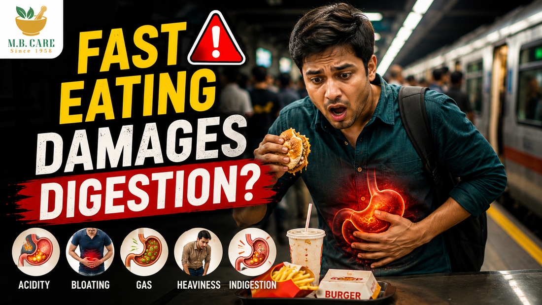 Khana Jaldi Jaldi Khane Ka Nuksan | Gas, Acidity Aur Pet Bhaari Hone Ka Hidden Reason