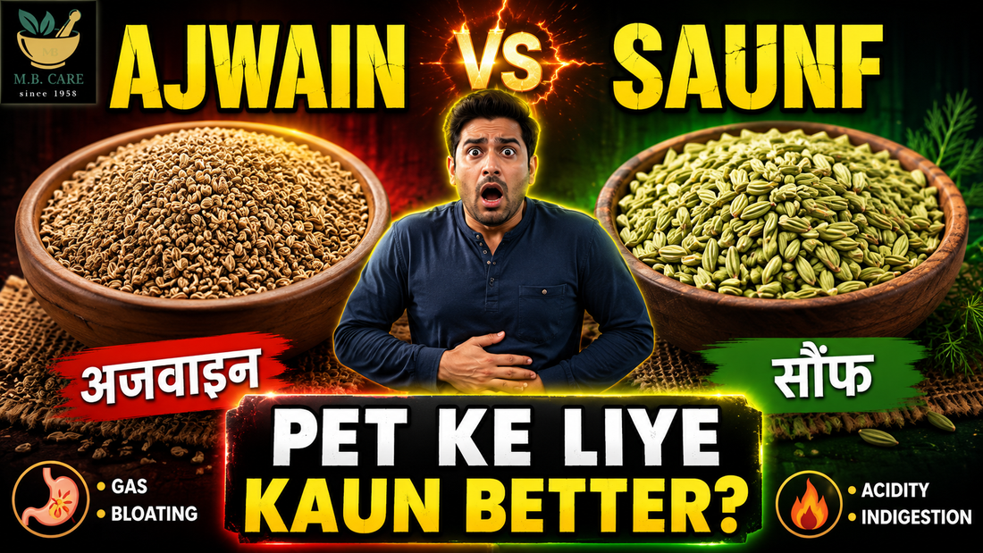 Ajwain vs Saunf – Digestion Ke Liye Kaun Better? Simple Hinglish Guide